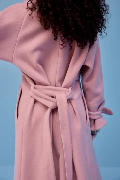 Vestes & Manteaux<Make My Lemonade MANTEAU HENDRIKS ROSE POUDRE