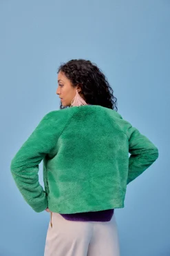 Vestes & Manteaux<Make My Lemonade MANTEAU MARIA VERT