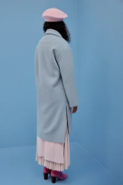 Vestes & Manteaux<Make My Lemonade MANTEAU RAY BLEU CIEL