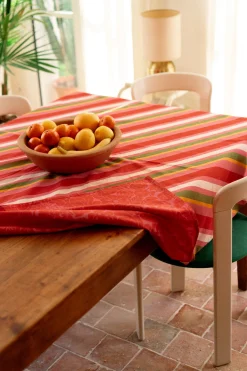 Le Linge<Make My Lemonade NAPPE LAUREN ANEMONE PINK