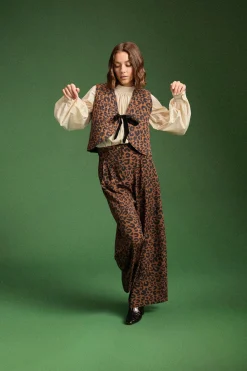 Pantalons<Make My Lemonade PANTALON HARYA LEOPARD