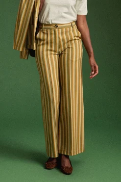 Pantalons<Make My Lemonade PANTALON KARL RAYURES VERTES