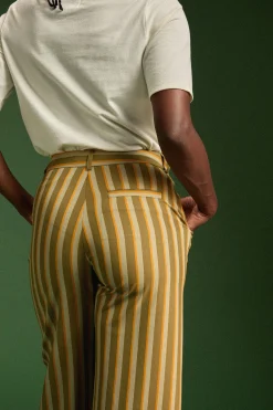 Pantalons<Make My Lemonade PANTALON KARL RAYURES VERTES