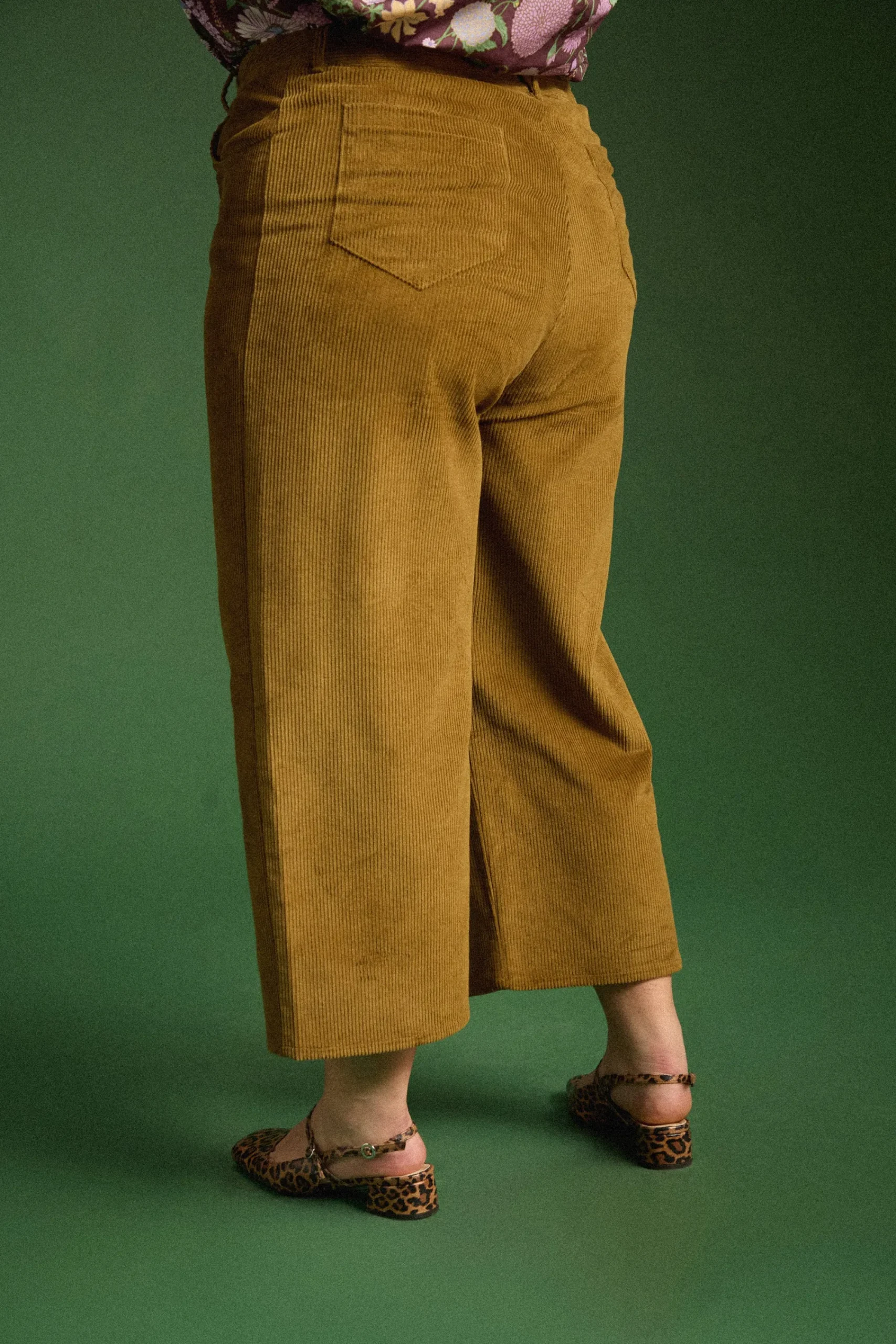 Pantalons<Make My Lemonade PANTALON NELSON VELOURS KAKI