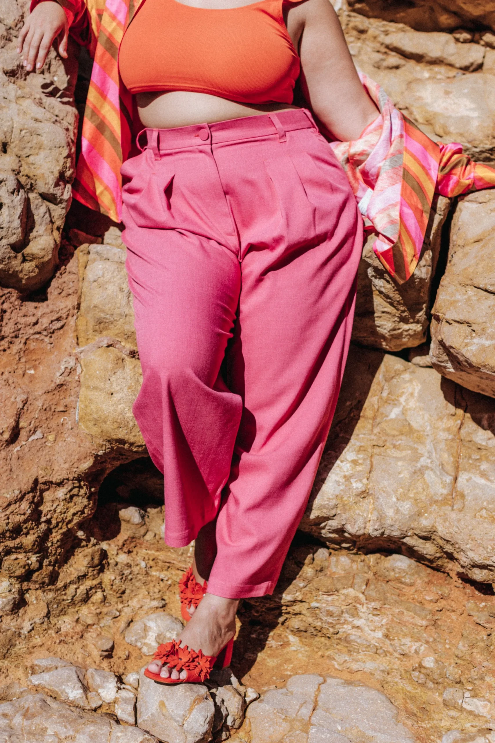 Pantalons<Make My Lemonade PANTALON NEW NOE ROSE