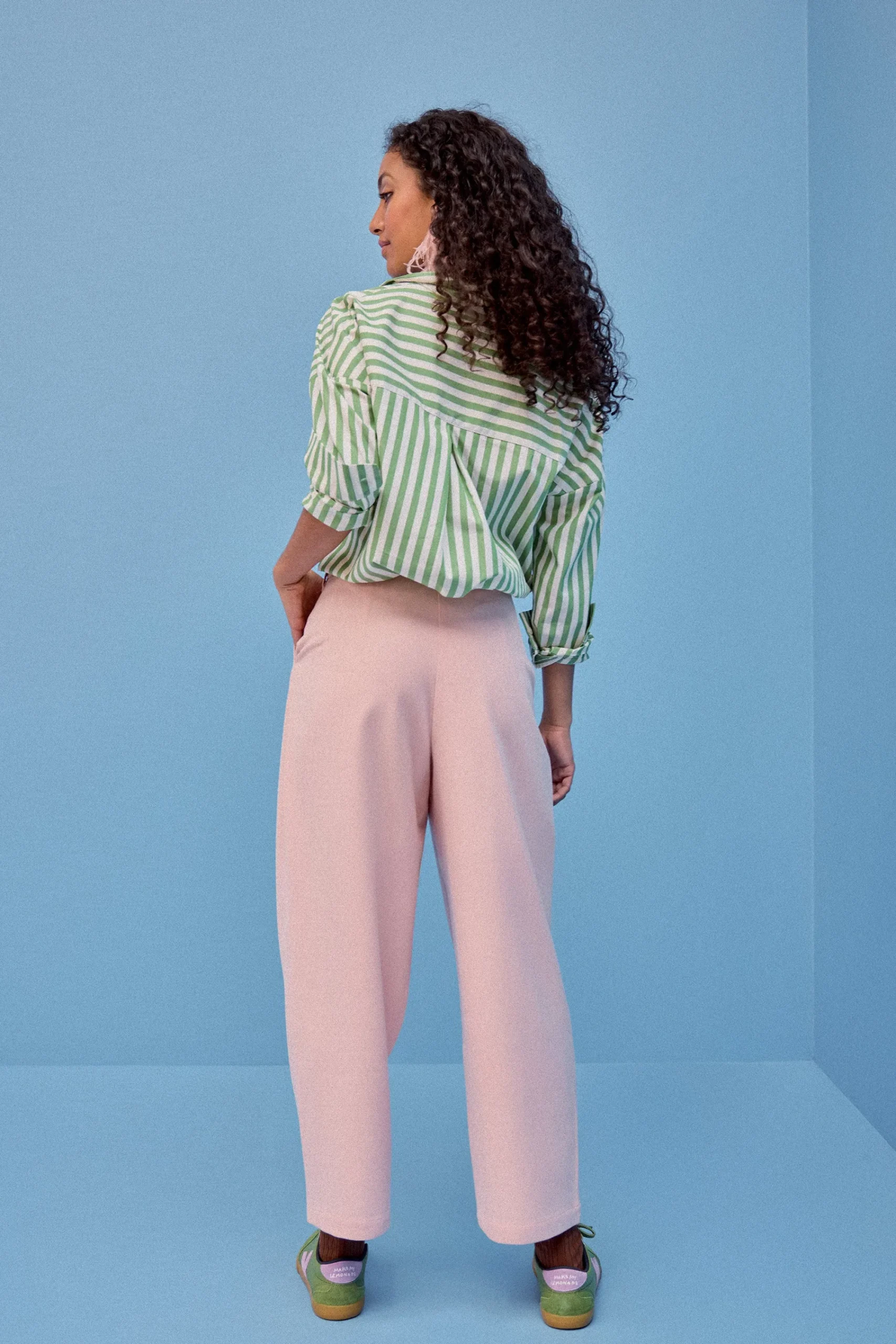 Pantalons<Make My Lemonade PANTALON NEW NOE ROSE PALE