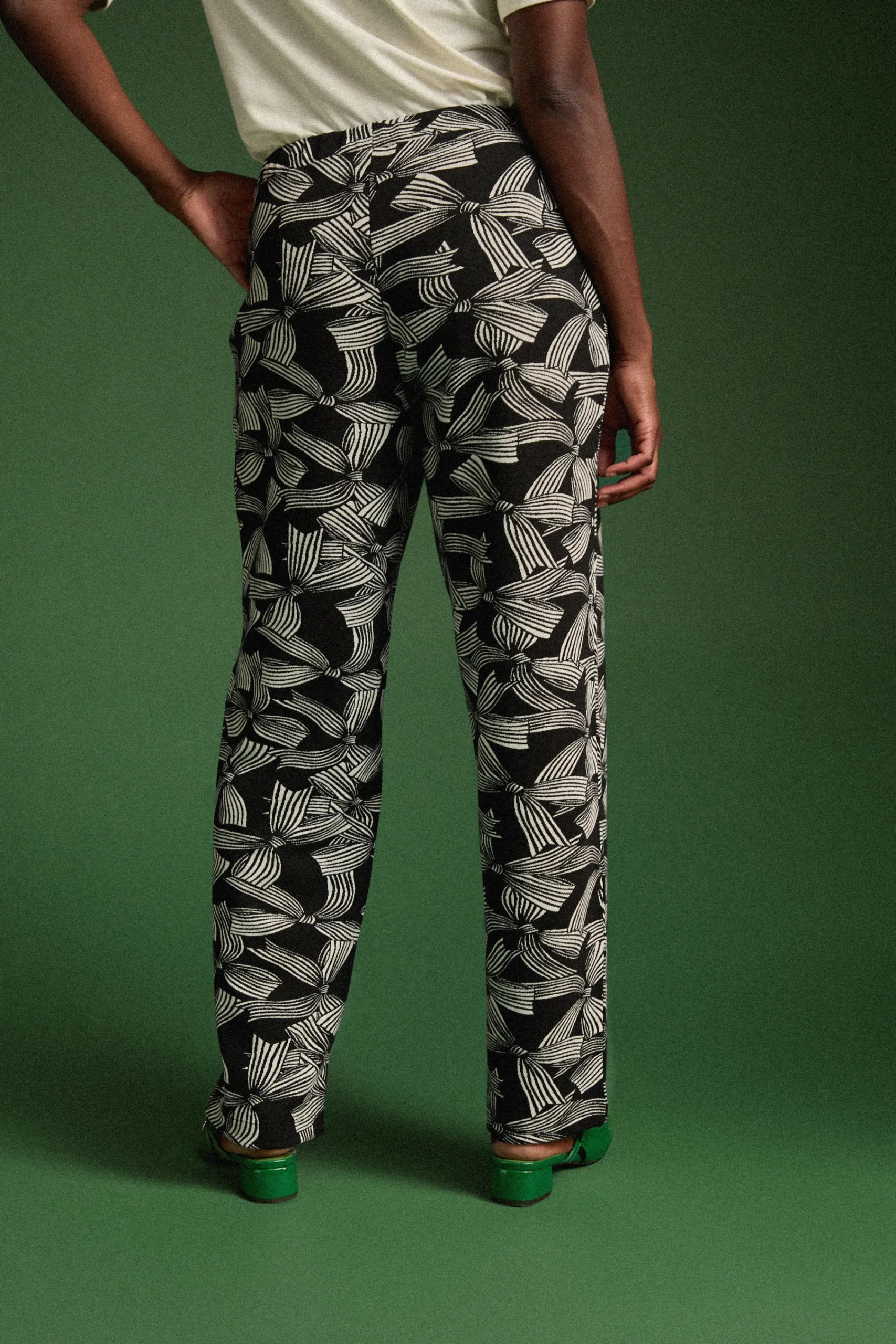 Pantalons<Make My Lemonade PANTALON SAM RUBANS MONOCHROMES