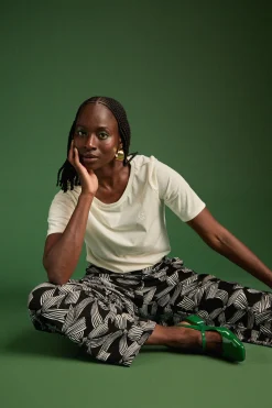 Pantalons<Make My Lemonade PANTALON SAM RUBANS MONOCHROMES