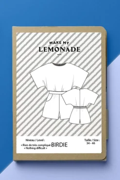 Patrons Pdf|Mercerie & Couture<Make My Lemonade PATRON DE COUTURE BIRDIE PDF