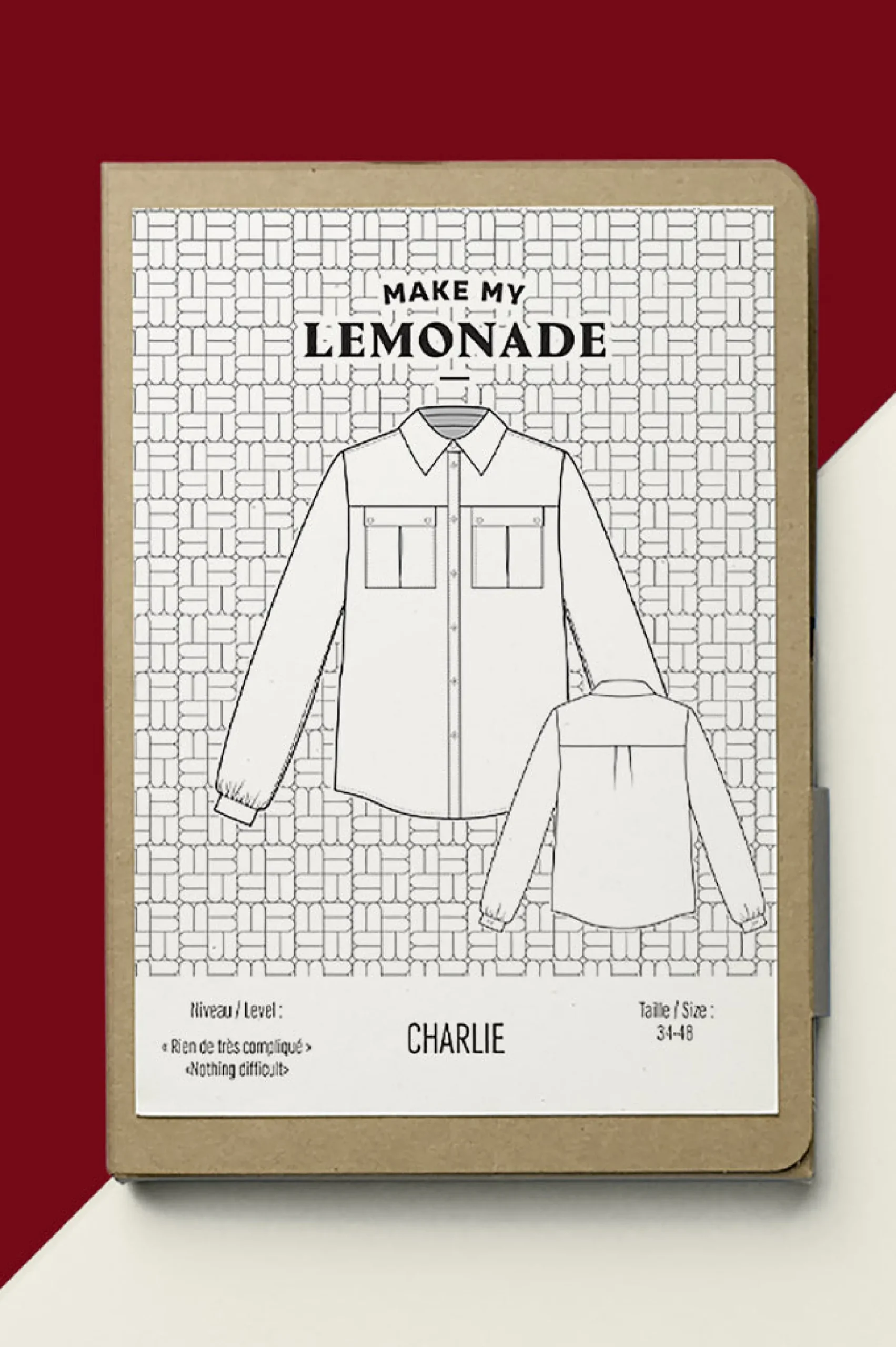 Patrons Pdf|Mercerie & Couture<Make My Lemonade PATRON DE COUTURE CHARLIE PDF