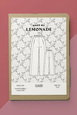 Mercerie & Couture|Patrons Pdf<Make My Lemonade PATRON DE COUTURE CLAUDE PDF