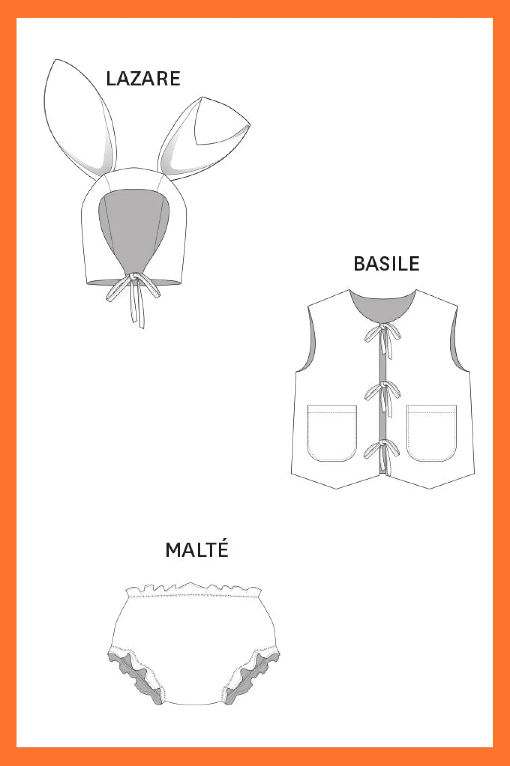 Patrons Pdf|Mercerie & Couture<Make My Lemonade PATRON DE COUTURE KIT NAISSANCE PDF