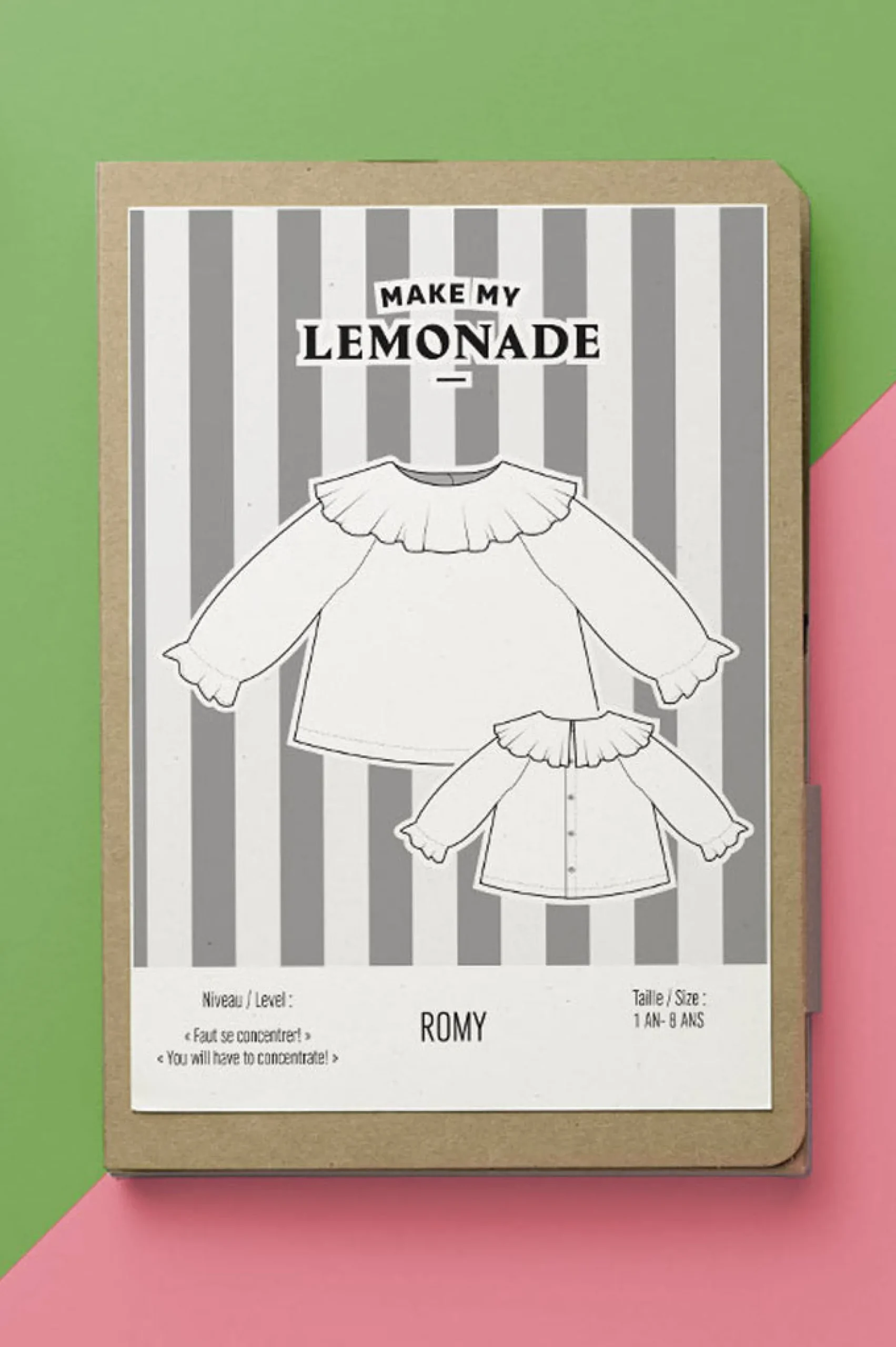 Patrons Pdf|Mercerie & Couture<Make My Lemonade PATRON DE COUTURE ROMY KIDS PDF