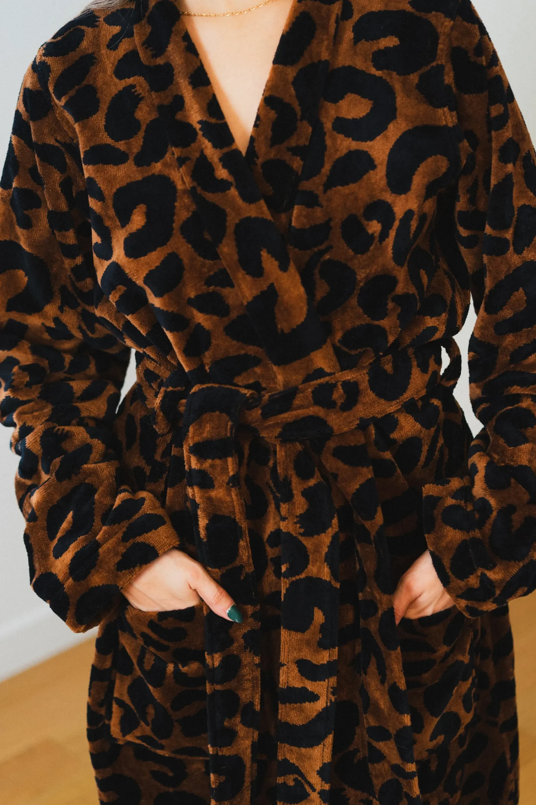 Le Linge|Homewear<Make My Lemonade PEIGNOIR MILES LEOPARD