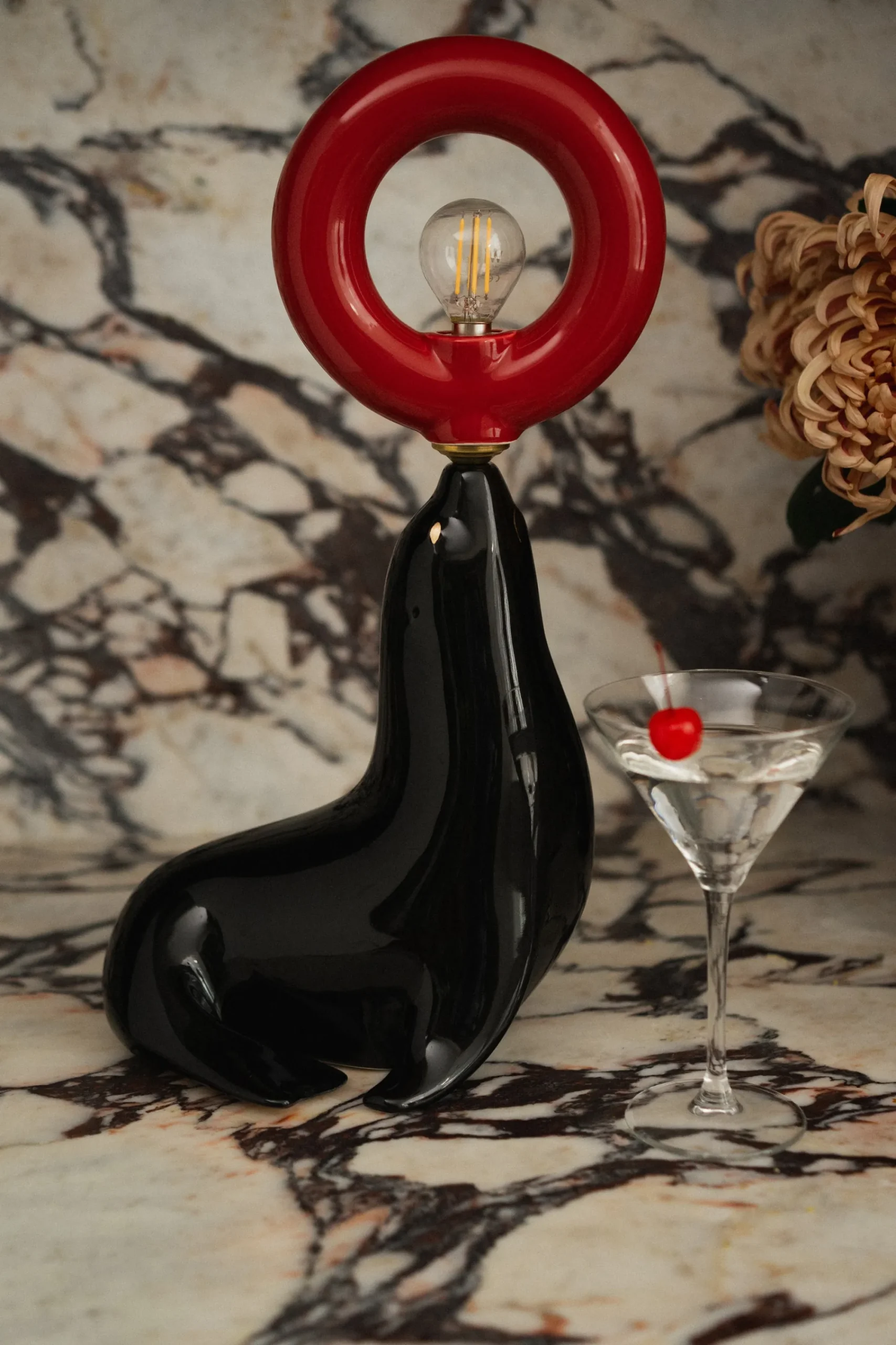 Décorations|Lampes<Make My Lemonade PETITE LAMPE PÉNÉLOPE NOIRE