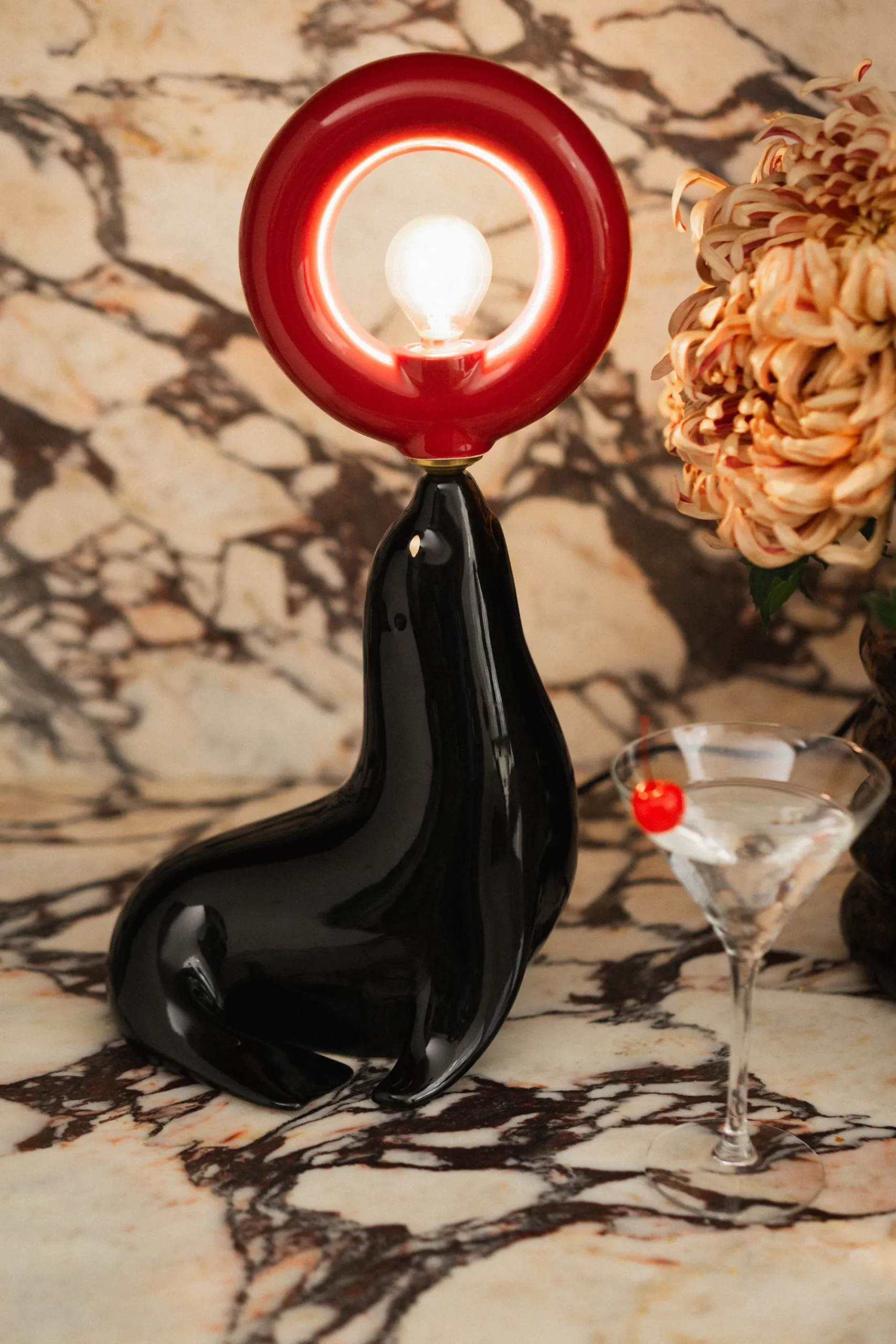 Décorations|Lampes<Make My Lemonade PETITE LAMPE PÉNÉLOPE NOIRE