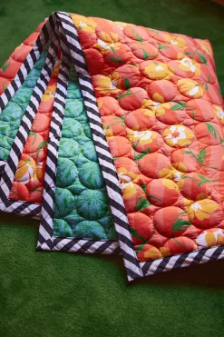 Le Linge<Make My Lemonade PLAID ALLIOCHA PINK & ORANGE