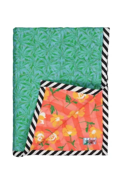 Le Linge<Make My Lemonade PLAID ALLIOCHA PINK & ORANGE