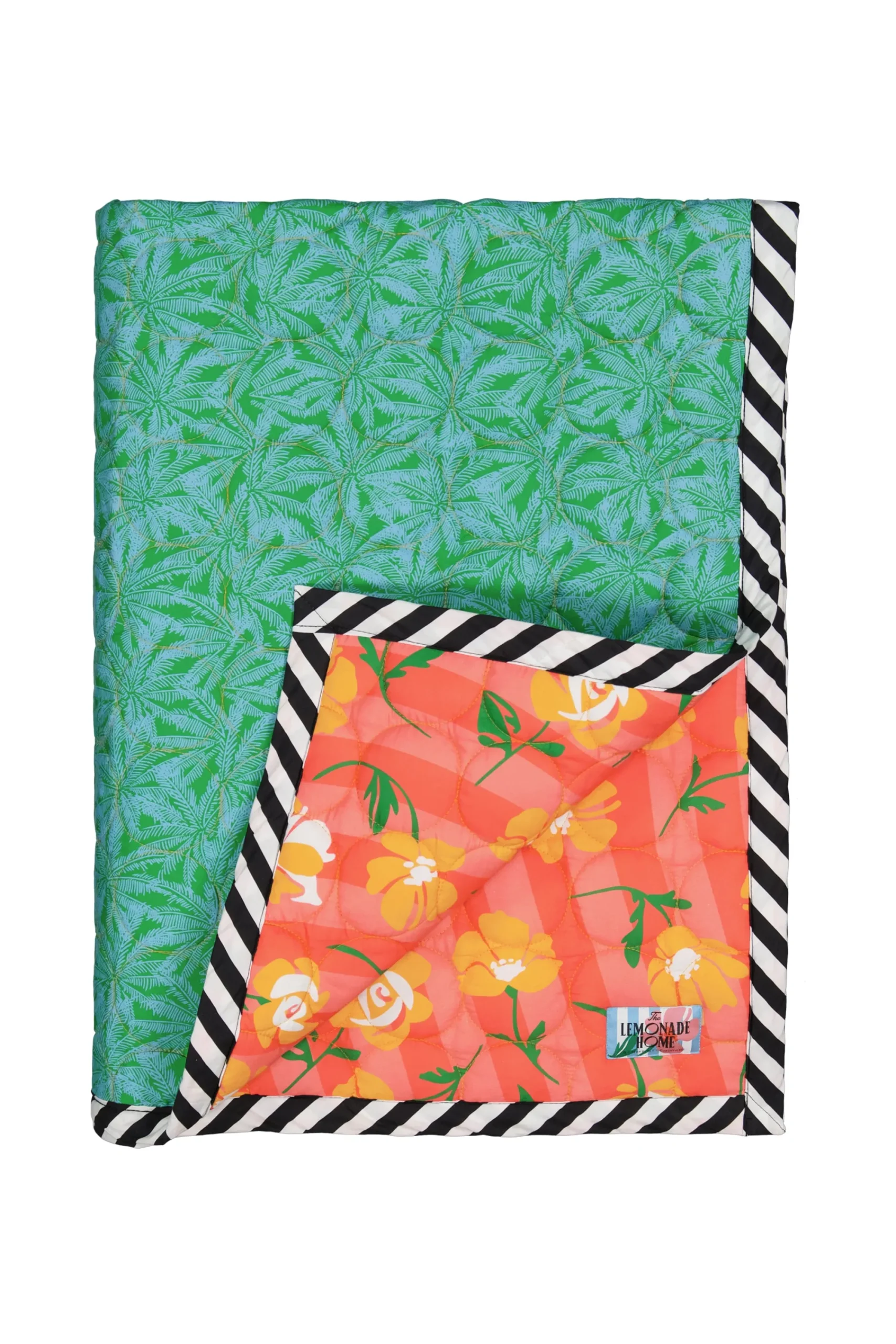 Le Linge<Make My Lemonade PLAID ALLIOCHA PINK & ORANGE