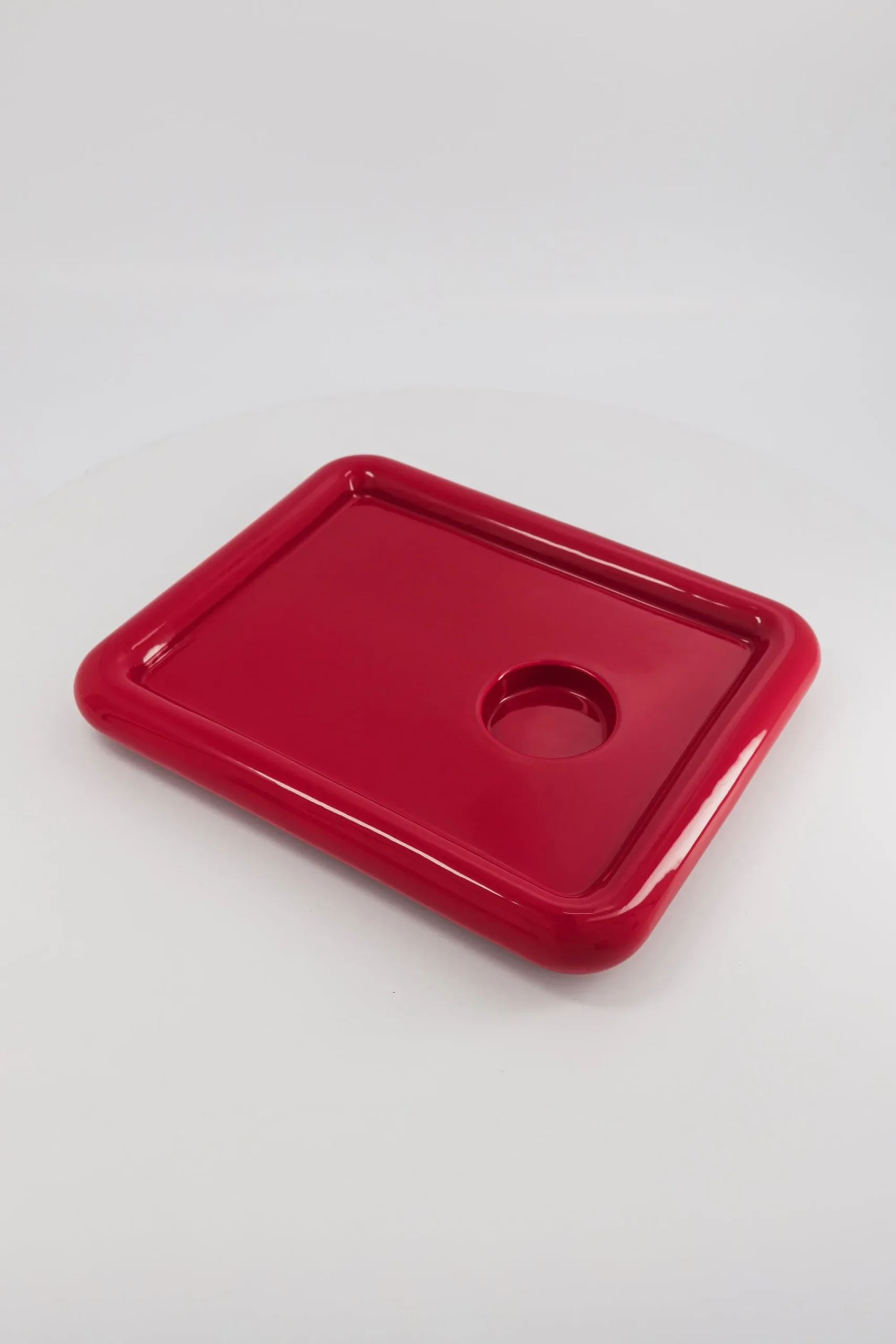 Art De La Table<Make My Lemonade PLATEAU CARRE CONNOR ROUGE