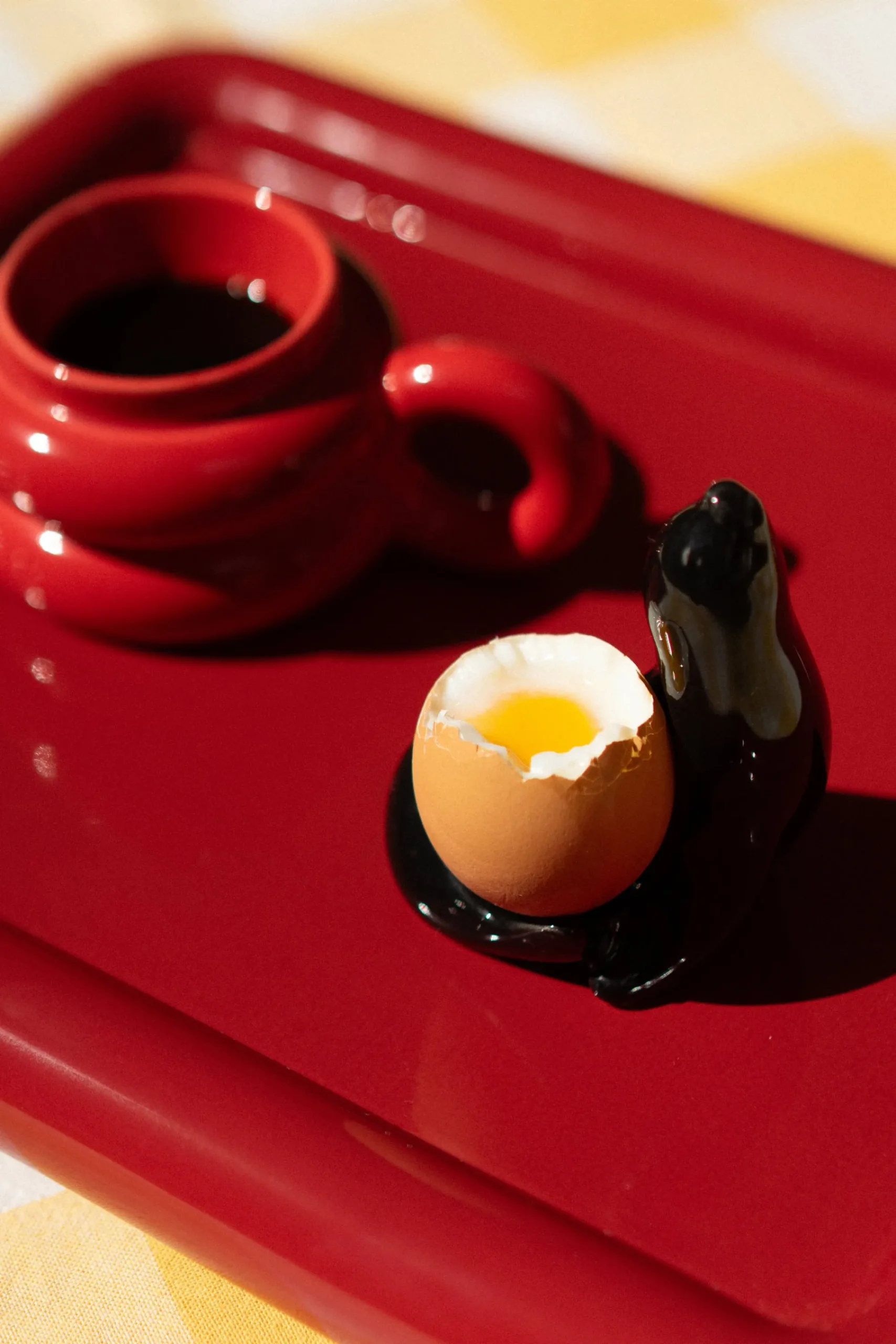 Art De La Table<Make My Lemonade PLATEAU CARRE CONNOR ROUGE