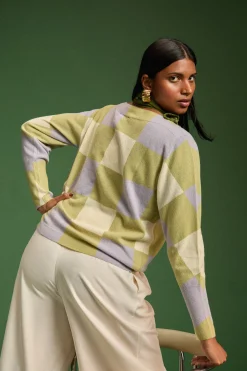 Sweats & Mailles<Make My Lemonade PULL MARA VICHY PASTEL