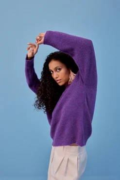 Sweats & Mailles<Make My Lemonade PULL RICO VIOLET