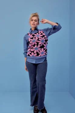 Sweats & Mailles<Make My Lemonade PULL WINNIE FLEUR ROSE