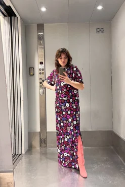 Robes & Combis<Make My Lemonade ROBE CHLOE SEQUINS DAISY