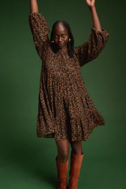 Robes & Combis<Make My Lemonade ROBE JENNY LEOPARD