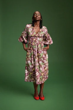 Robes & Combis<Make My Lemonade ROBE LEANDRA AUTUMN FLOWER MARKET