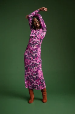 Robes & Combis<Make My Lemonade ROBE MADISON PURPLE FLOWERS