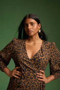 Robes & Combis<Make My Lemonade ROBE MARLA LEOPARD