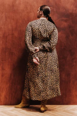 Robes & Combis<Make My Lemonade ROBE NATACHA LEOPARD