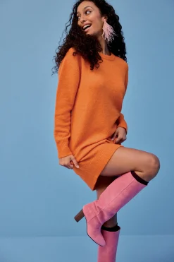 Robes & Combis|Sweats & Mailles<Make My Lemonade ROBE RUBY ORANGE