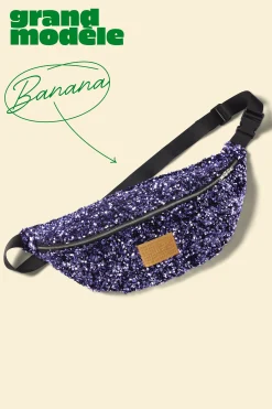 Bananes|Sacs & Bananes<Make My Lemonade SAC BANANA SEQUINS LILAS
