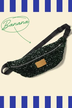 Bananes|Sacs & Bananes<Make My Lemonade SAC BANANA SEQUINS VERTS