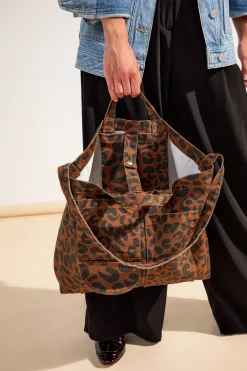 Sacs & Bananes<Make My Lemonade SAC CABAS SUZETTE LEOPARD