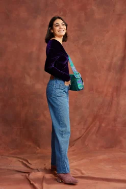 Sacs & Bananes<Make My Lemonade SAC GINA FLEURS DAMASSÉ