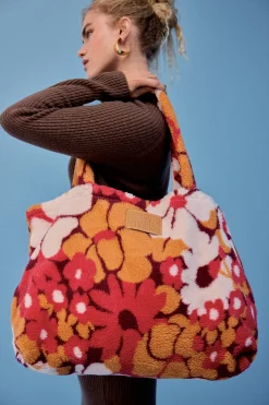 Sacs & Bananes<Make My Lemonade SAC MOUMOUTE FLEURS ORANGE