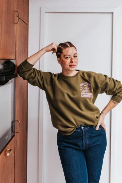 Sweats & Mailles<Make My Lemonade SWEAT HENRI KAKI