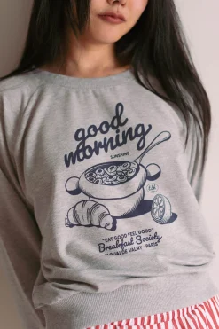 Le Linge|Homewear<Make My Lemonade SWEAT MIA GOOD MORNING