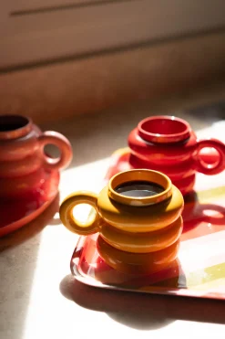 Art De La Table<Make My Lemonade TASSE JOHN YELLOW