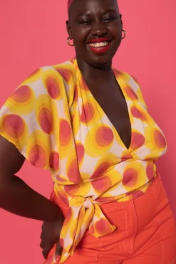 Tissus|Mercerie & Couture<Make My Lemonade TISSU SUNSET