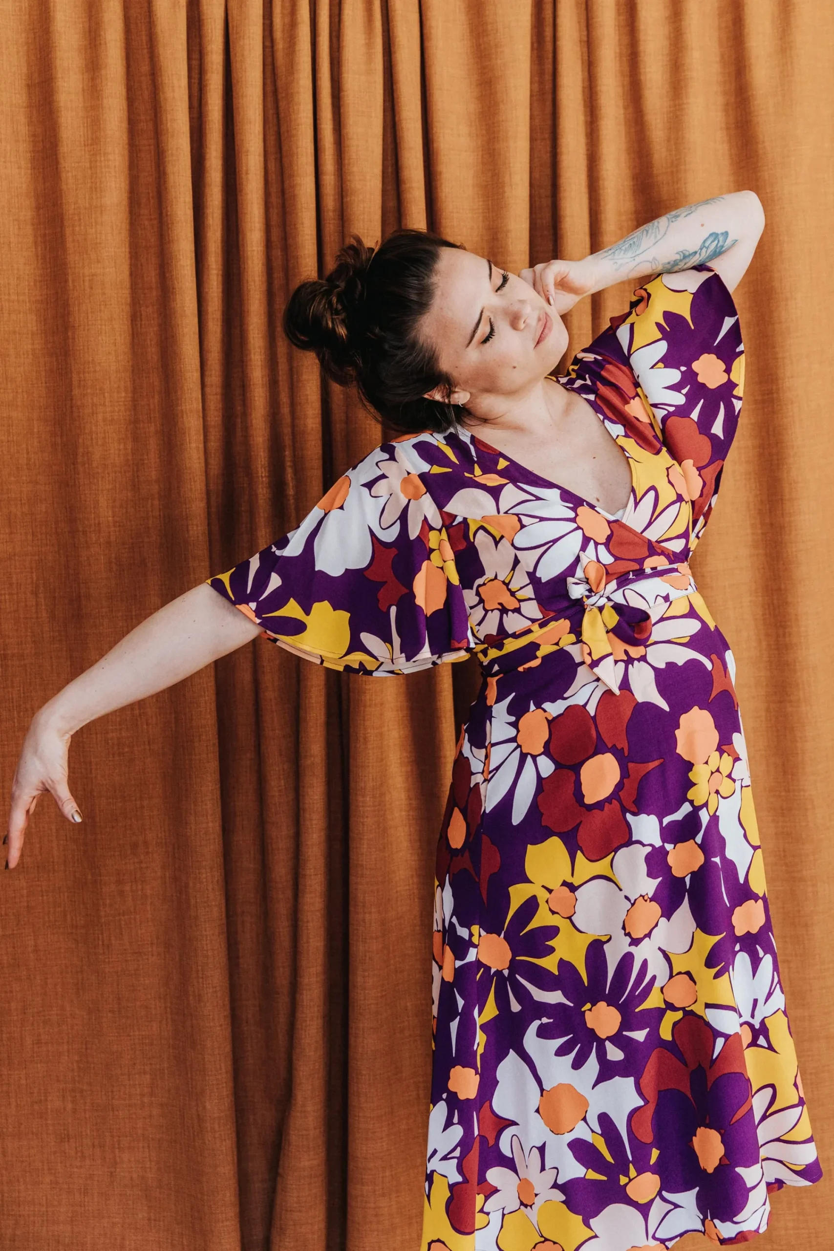 Tissus|Mercerie & Couture<Make My Lemonade TISSU TWIGGY PURPLE