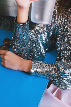 Tops & T-Shirts<Make My Lemonade TOP NOAH SEQUINS DISCO