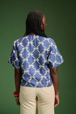 Tops & T-Shirts<Make My Lemonade TOP VADIM RUBAN BLEU