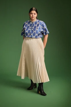 Tops & T-Shirts<Make My Lemonade TOP VADIM RUBAN BLEU