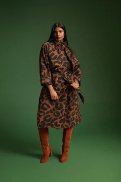 Vestes & Manteaux<Make My Lemonade TRENCH RAOUL LEOPARD