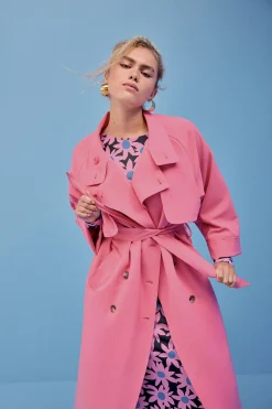 Vestes & Manteaux<Make My Lemonade TRENCH RAOUL ROSE